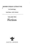 Modern Indian Literature, an Anthology: Fiction