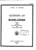 Accessions List, Bangladesh