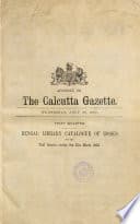 Catalogue of Books